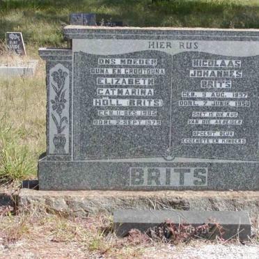 BRITS Nicolaas Johannes 1897-1950 &amp; Elizabeth Catharina HOLL 1905-1973