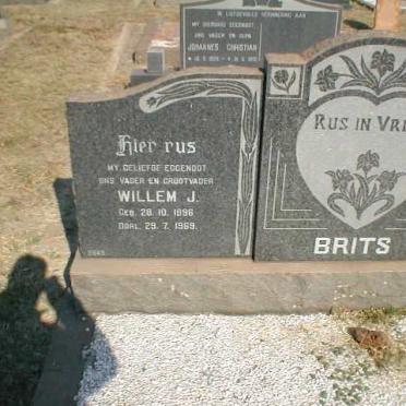 BRITS Willem J. 1896-1969 &amp; Susara J. 1906-1986