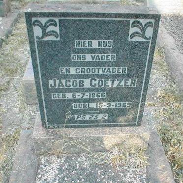 COETZER Jacob 1866-1969