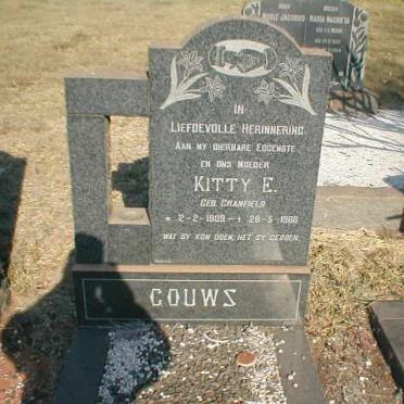 GOUWS Kitty E. nee CRANFIELD 1909-1988