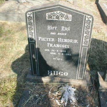 HUGO Pieter Hendrik 1880-1962