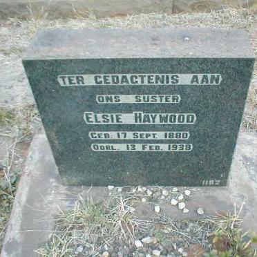 HAYWOOD Elsie 1880-1938