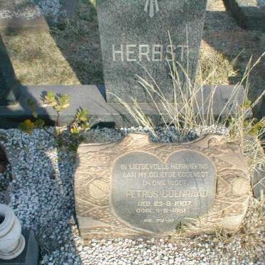 HERBST Petrus Coenraad 1907-1951