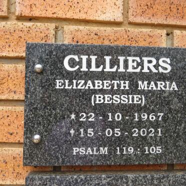 CILLIERS Elizabeth Maria 1967-2021