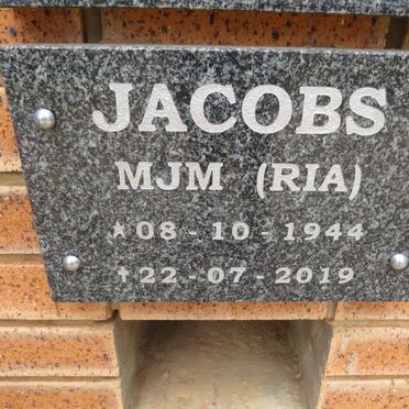 JACOBS M.J.M. 1944-2019