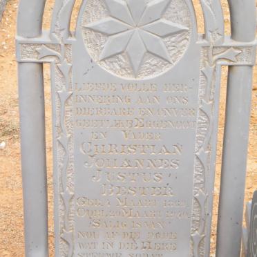 BESTER Christian Johannes Justus 1869-1940