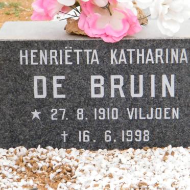 BRUIN Pieter Hendrik, de 1900-1981 &amp; Henrietta Katharina VILJOEN 1910-1998