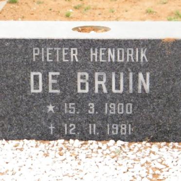 BRUIN Pieter Hendrik, de 1900-1981