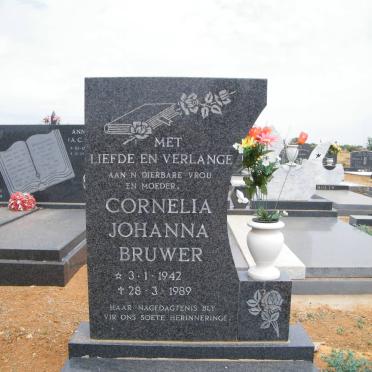 BRUWER Cornelia Johanna 1942-1989