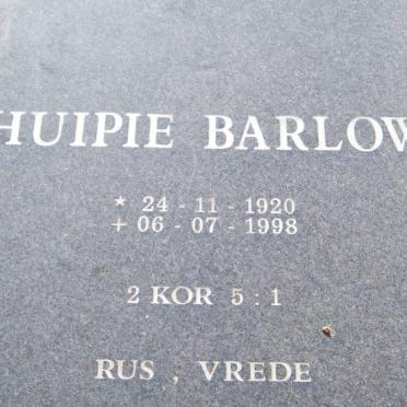 BARLOW Huipie 1920-1998