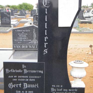 CILLIERS Gert Daniel 1910-1971