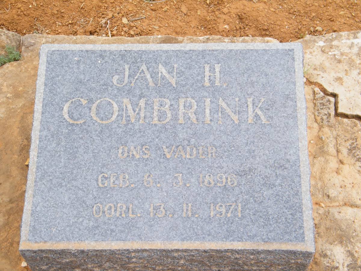 COMBRINK Jan H. 1896-1971