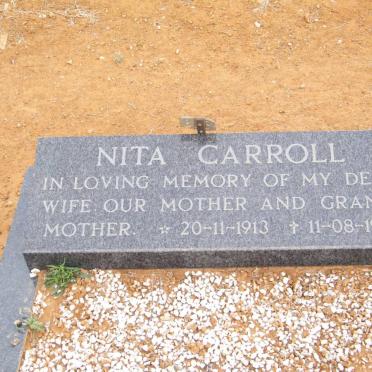 CARROLL Nita 1913-1986