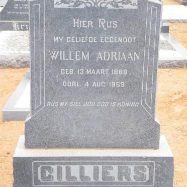 CILLIERS Willem Adriaan 1888-1959