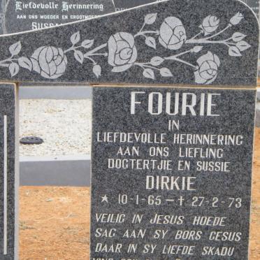 FOURIE Dirkie 1965-1973