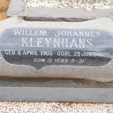 KLEYNHANS Willem Johannes 1906-1995