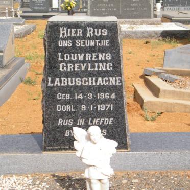 LABUSCHAGNE Louwrens Greyling 1964-1971