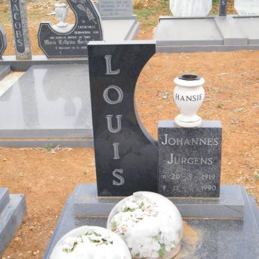 LOUIS Johannes Jurgens 1919-1990