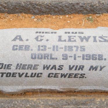 LEWIS A.C. 1875-1968