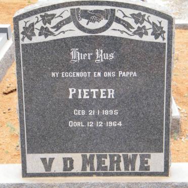 MERWE Pieter, v.d. 1895-1964