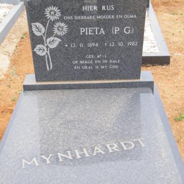 MYNHARDT P.G. 1894-1982