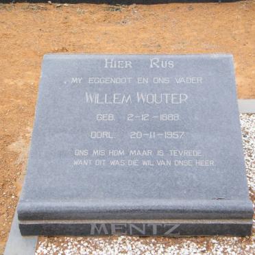 MENTZ Willem Wouter 1888-1957