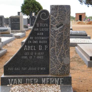 MERWE Abel D.P., van der 877-1962