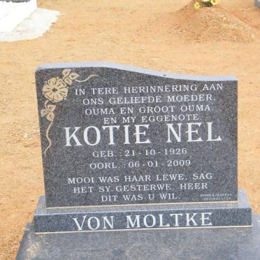MOLTKE Kotie Nel, VON 1926-2009