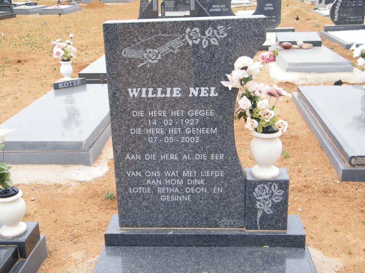 NEL Willie 1927-2002