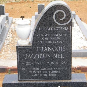 NEL Francois Jacobus 1923-1981