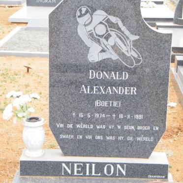 NEILON Donald Alexander 1974-1991