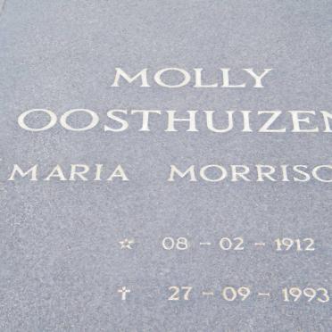 OOSTHUIZEN Maria Morrison 1912-1993