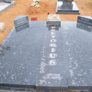 PRETORIUS Gideon Petrus 1929-2005 &amp; Maria Gertruida 1929-