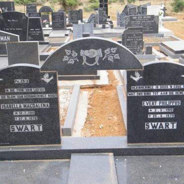 SWART Evert Philippus 1910-1979 &amp; Isabella Magdalena 1911-1976