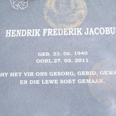 SWANEPOEL Hendrik Fredrik Jacobus 1940-2001 &amp; Carolina Fredrika SCHEEPERS 1944-2009