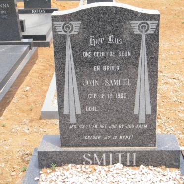 SMITH John Samuel 1960-