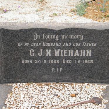 WIEHAHN G.J.M. 1888-1965