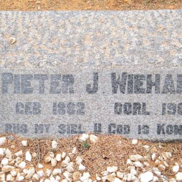 WIEHAHN Pieter J. 1882-1961