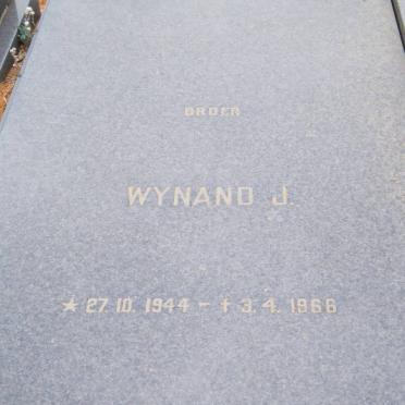WESTHUIZEN Wynand J., v.d. 1944-1966