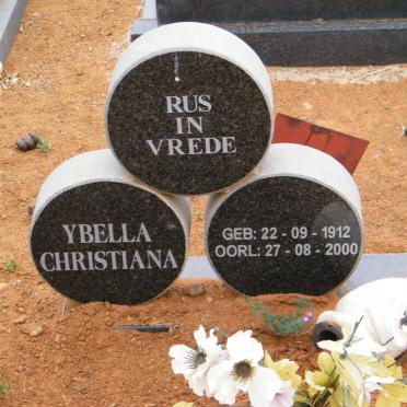 ? Ybella Christiana 1912-2000
