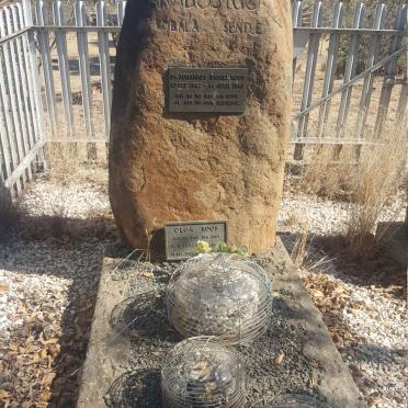 ROOS Johannes Daniel 1882-1968 &amp; Olga VAN DER SPUY 1909-1998