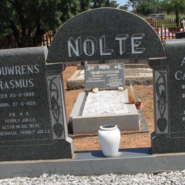 NOLTE Louwrens Rasmus 1902-1976 &amp; Aletta Caterina 1910-2007