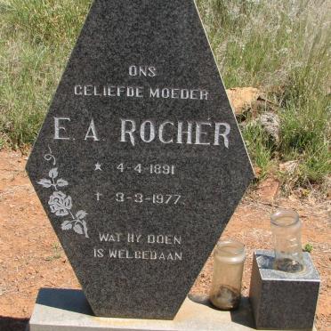 ROCHER E.A. 1891-1977