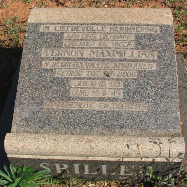 SPILLER Vernon Maximillian 1889-1949