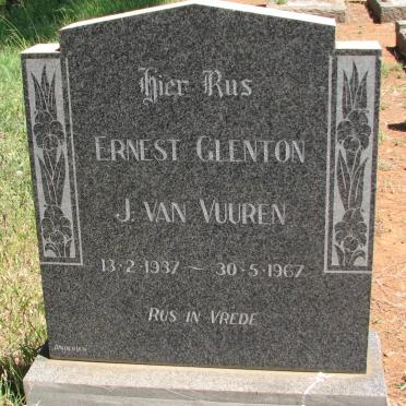 VUUREN Ernest Glenton, J. van 1937-1967 