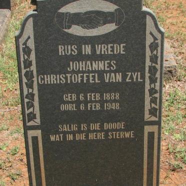 ZYL Johannes Christoffel, van 1888-1948