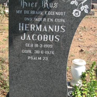 LUBBE Hermanus Jacobus 1909-1976