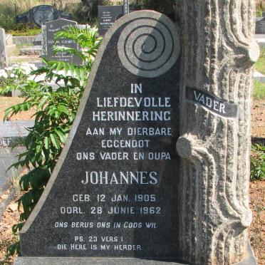 LIEBENBERG Johannes 1905-1962