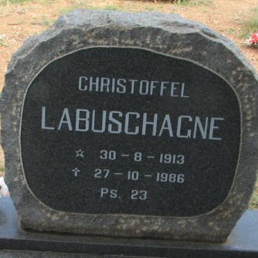 LABUSCHAGNE Christoffel 1913-1986