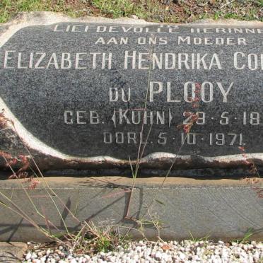 PLOOY Elizabeth Hendrika Cornelia, du nee KUHN 1881-1971